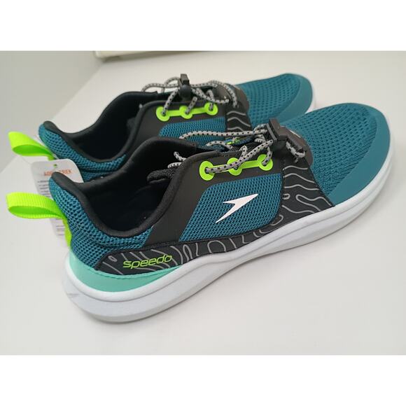 Speedo Aqua Trek Water Shoes Teal Black NWT Size L - Picture 5 of 6